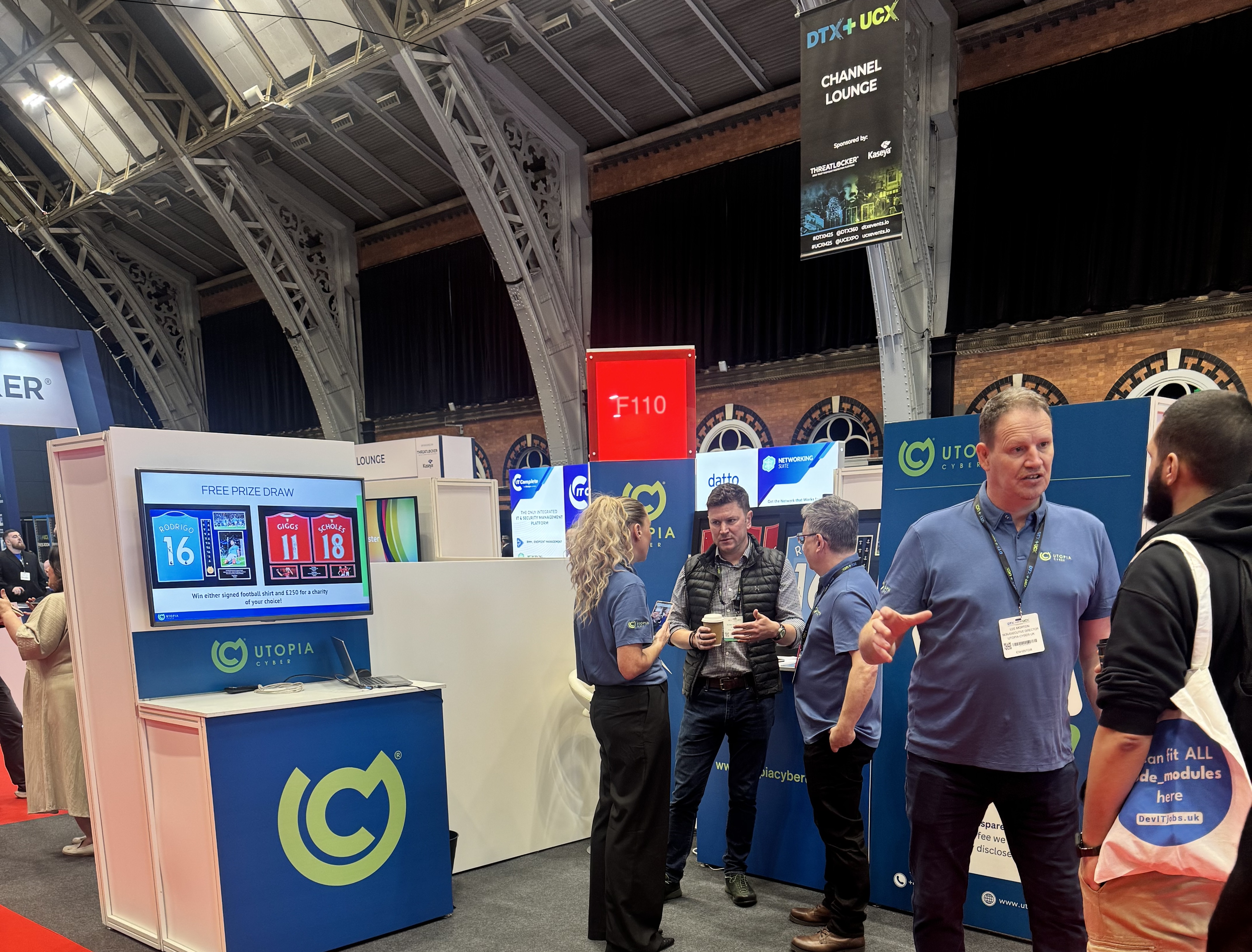 UTOPIA CYBER UK at DTX Manchester 2025 - Stand F110